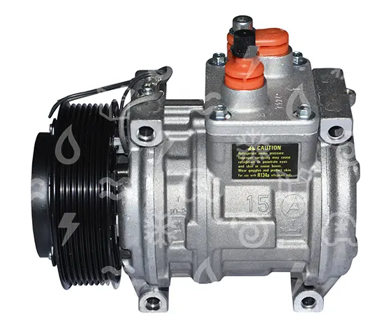 kompresor DENSO 10PA15C, řemenice 120mm, polyV8, Renault